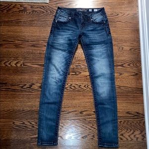 MISS ME women’s jeans. Size 24 low rise.
